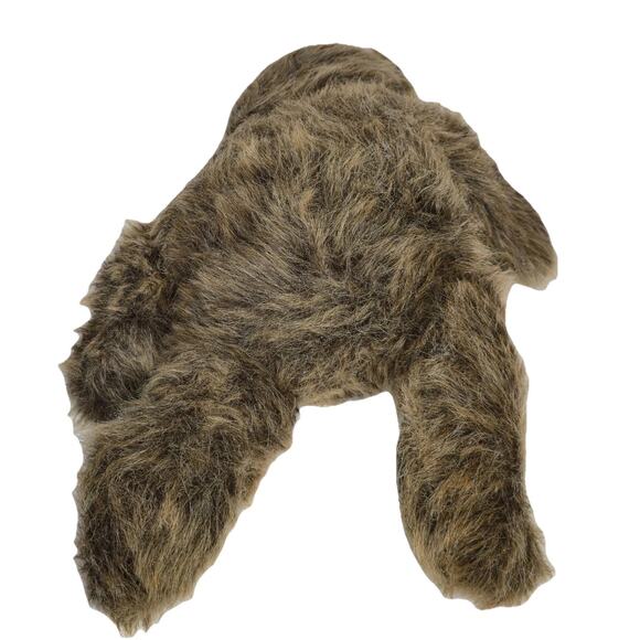 Vintage Mohair Teddy Bear Shaggy Brown Plush Handmade Stuffed Granny Core - Picture 4 of 5